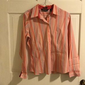 Eddie Bauer wrinkle resistant button down shirt -W